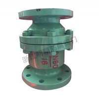 H42衬氟升降立式止回阀 衬氟阀门 - 浙江明精 - 九正(中国建材第一网)